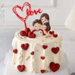 Lovely Little Hearts Cake